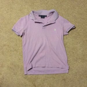 SOLD !!! Ralph Lauren Sport purple tee.